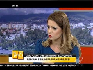 7pa5 - Reforma e shumepritur ne drejtesi - 27 Tetor 2015 - Show - Vizion Plus