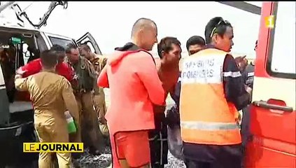 Récupérés choqués, blessés mais vivants