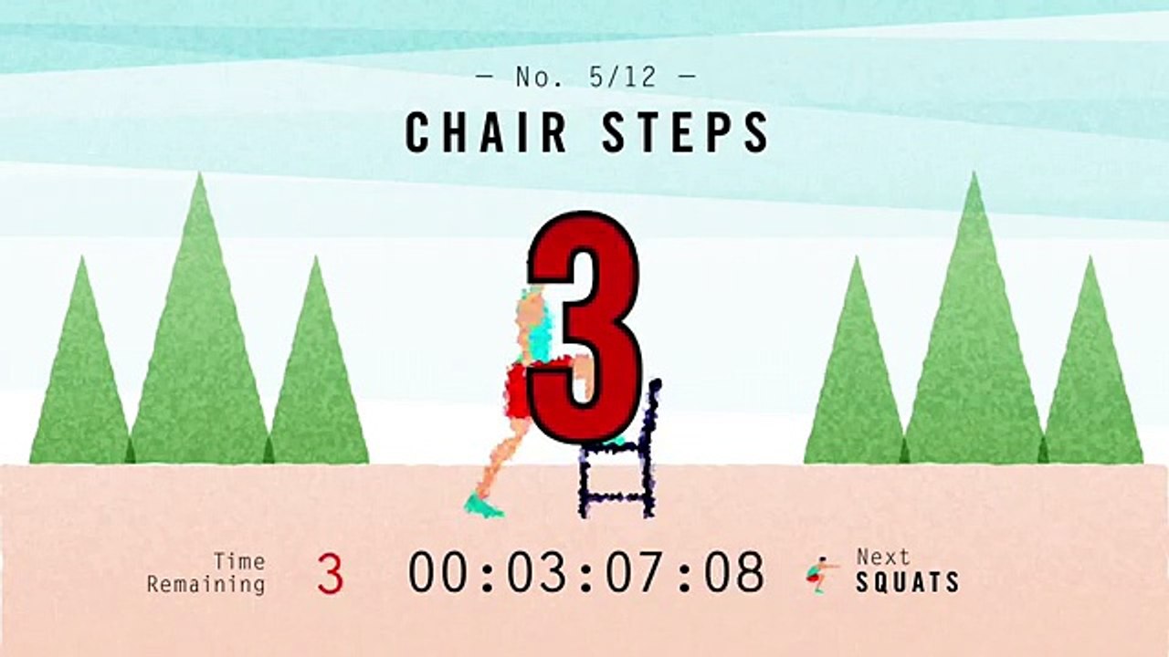 7 Minute Scientific Workout Timer