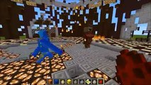 FIRE WITCH VS MUTANT SKELETON - Minecraft Mob Battles - Mods