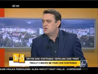 7pa5 - Tingujt e Mishek me piano dhe kontrabas - 30 Tetor 2015 - Show - Vizion Plus