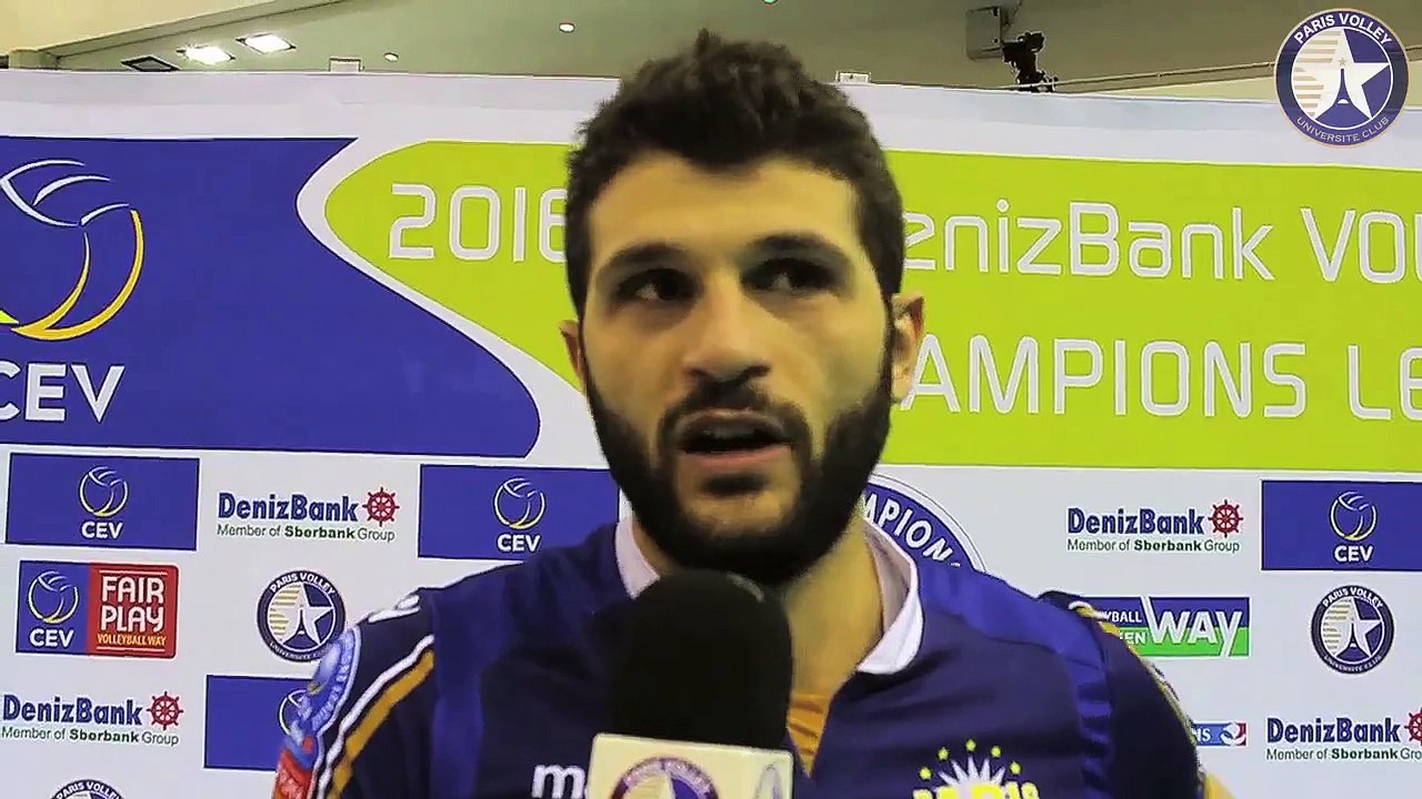 Paris Volley-Friedrichshafen: "On a joué en équipe"