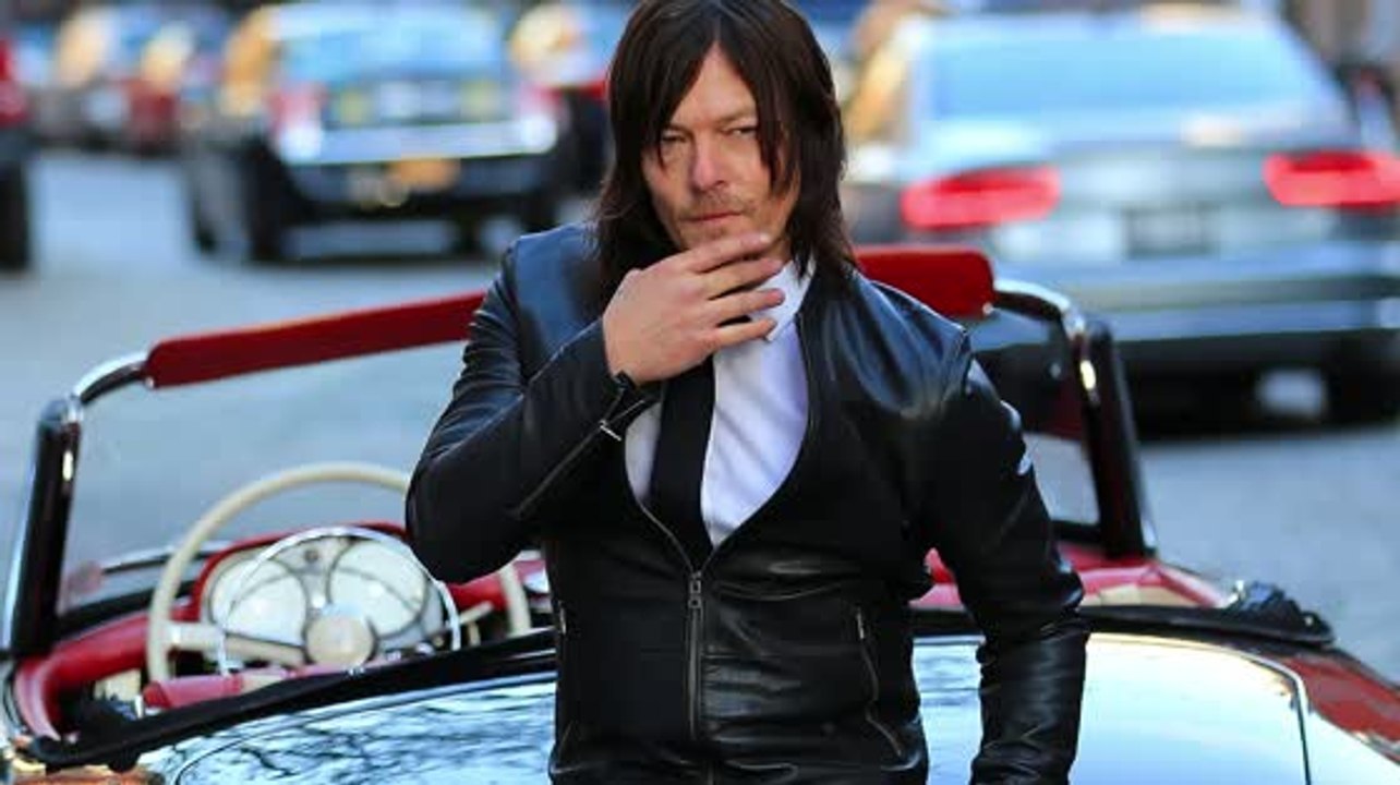 Norman Reedus se luce durante sesión de fotos en Nueva York