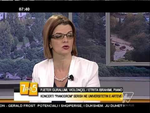 7pa5 - Koncerti PIANODROM serish ne universitetin e arteve - 2 Nëntor 2015 - Show - Vizion Plus