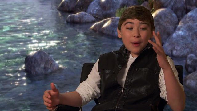 The Good Dinosaur Arlo Behind The Scenes Interview - Raymond Ochoa