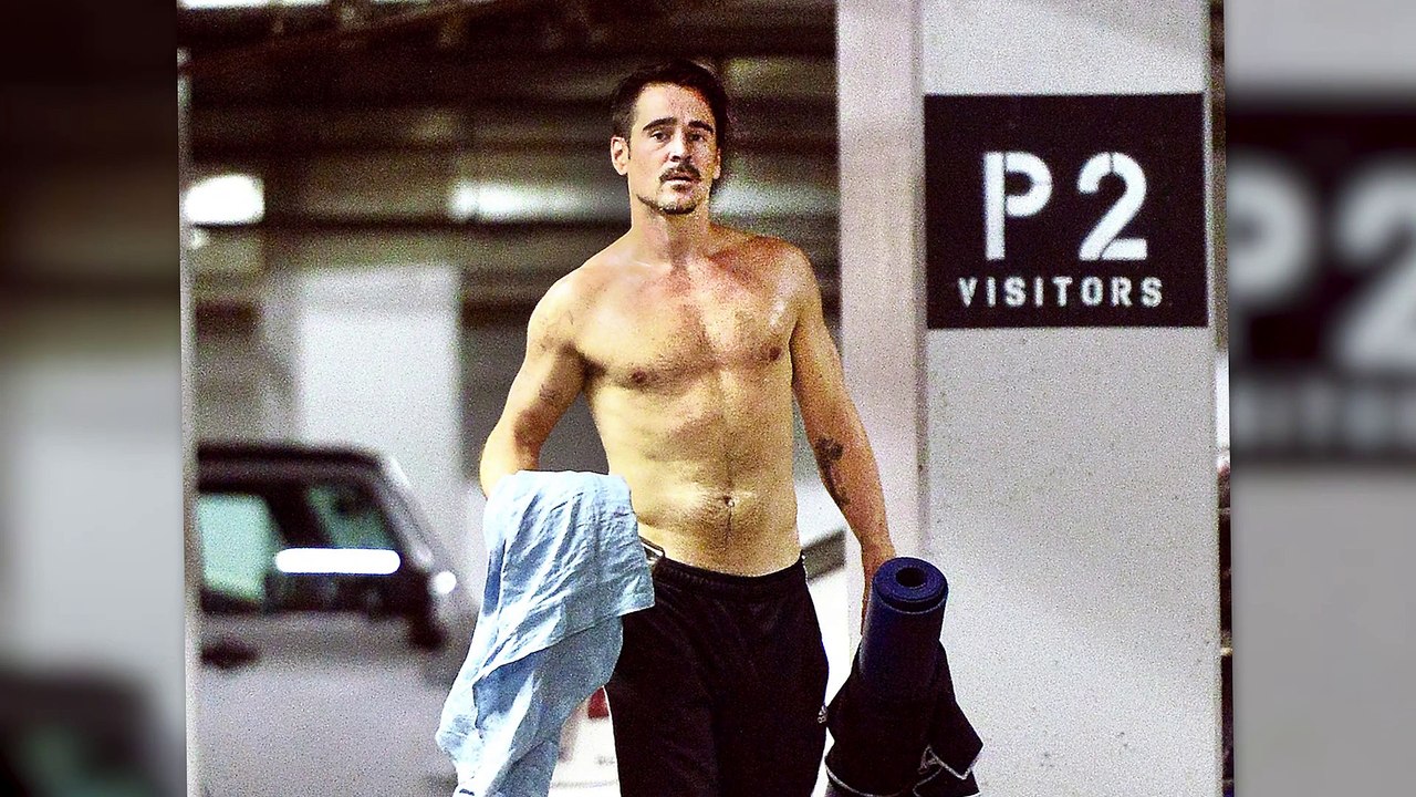 Colin Farrell beweist, dass Yoga gesund ist