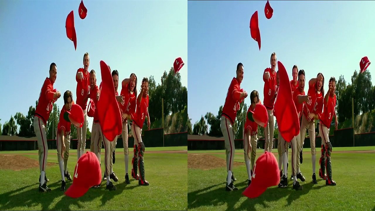 LG 3D Demo - Sports Highlight - 3D Side by Side (SBS)
