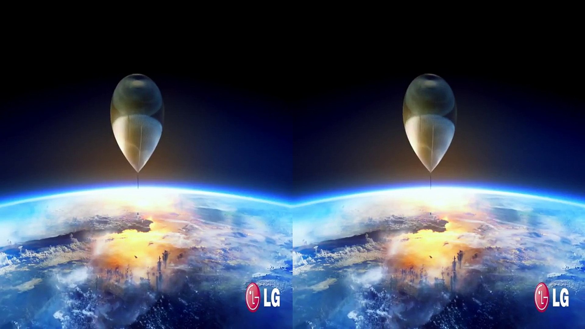 LG 3D Demo - Stratos (Space) - 3D Side by Side (SBS) - Dailymotion Video