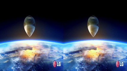 LG 3D Demo - Stratos (Space) - 3D Side by Side (SBS)