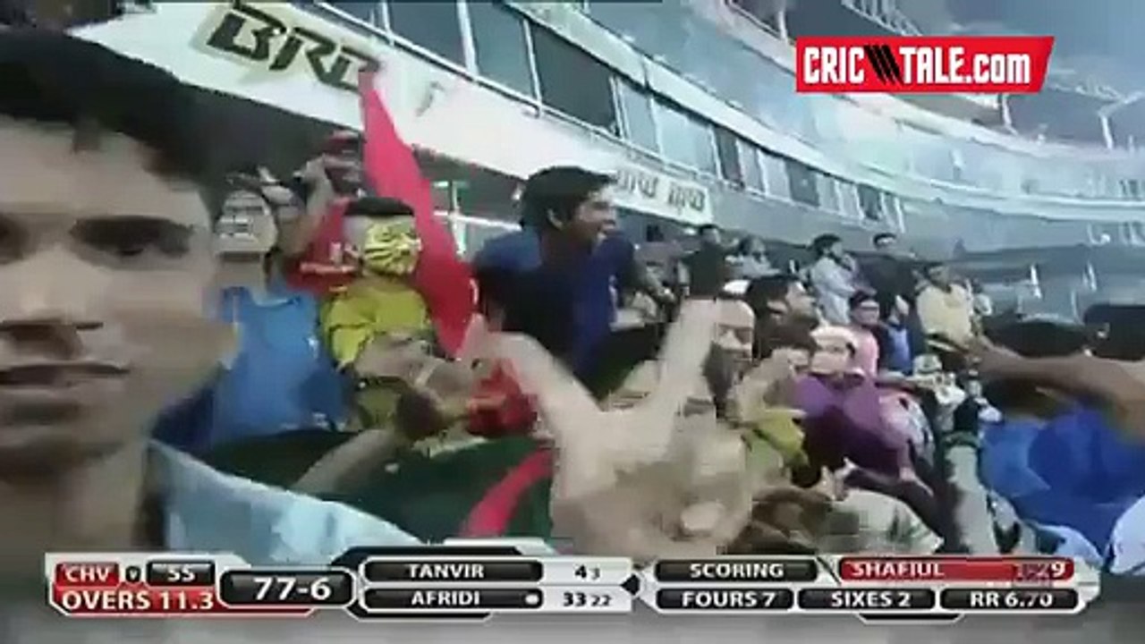 Shahid Afridi Inning In BPL 66 only on 44