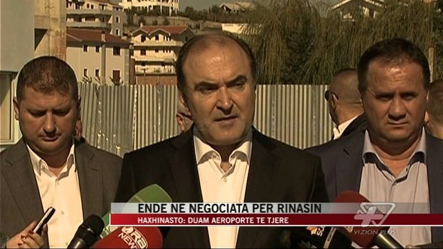 Haxhinasto: Duam aeroporte të tjerë - News, Lajme - Vizion Plus
