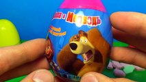 Маша и Медведь surprise egg! Phineas & Ferb surprise egg! Disney Cars surprise