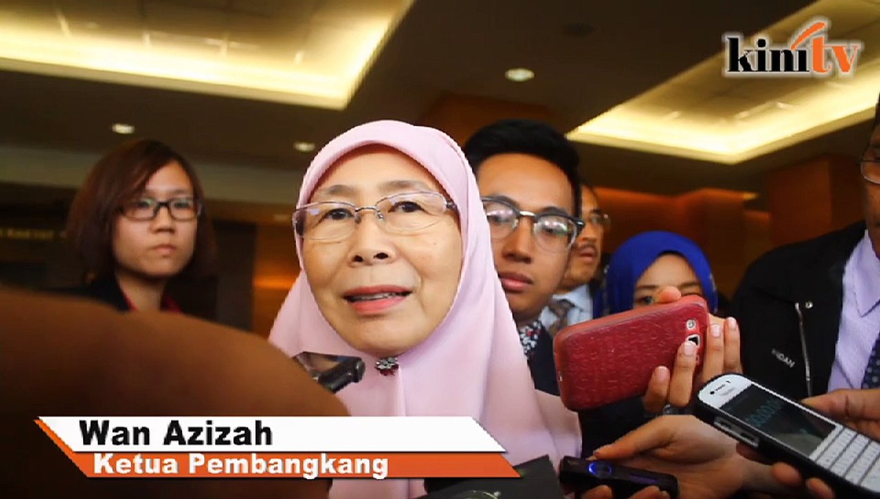 Wan Azizah: Undi blok tolak bajet hanya usaha 'sia-sia'