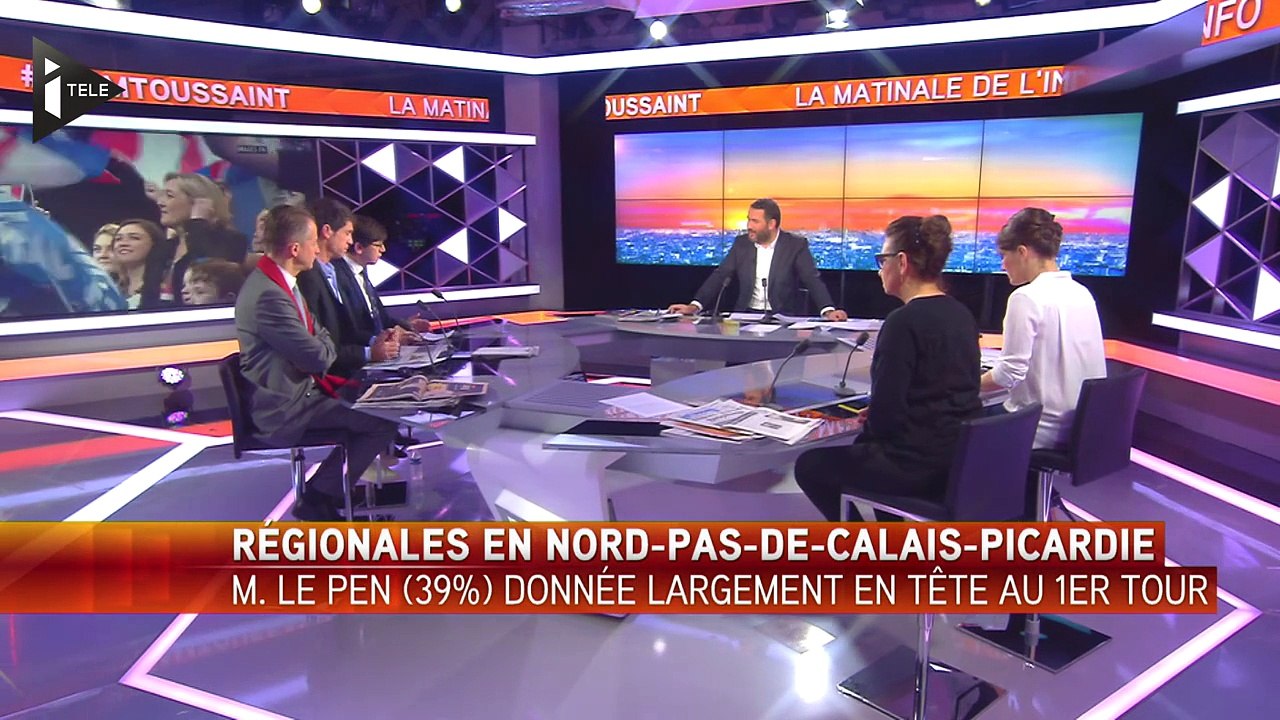 Régionales : Marine Le Pen à 39% en Nord-Pas-de-Calais-Picardie