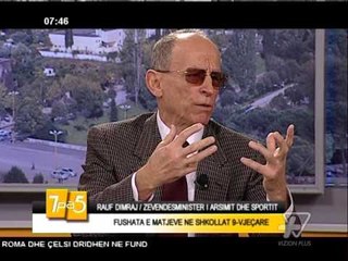 7pa5 - Fushata e matjeve ne shkollat 9-vjecare - 5 Nëntor 2015 - Show - Vizion Plus