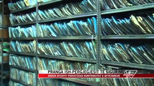 Arrestohet ish-shefi i sigurimeve, përvetësoi kontributet - News, Lajme - Vizion Plus