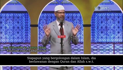 Ceramah Dr Zakir  Dunia berasumsi Islam adalah teroris