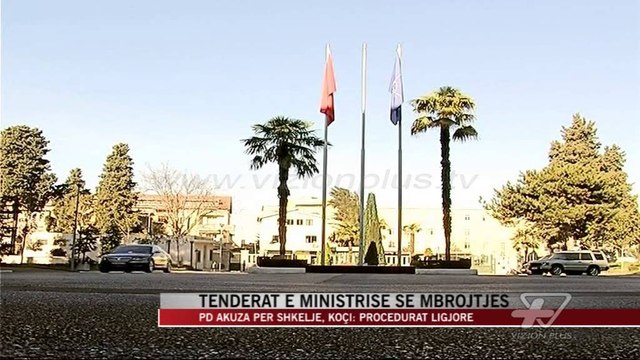 Tenderat e Ministrisë së Mbrojtjes - News, Lajme - Vizion Plus