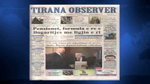 SHTYPI I DITES ME TITUJT KRYESORE TE GAZETAVE SHQIPTARE E MERKURE 11 NENTOR 2015 LAJM