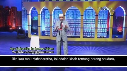 Ceramah Dr Zakir naik "berdakwah itu sangat mudah"