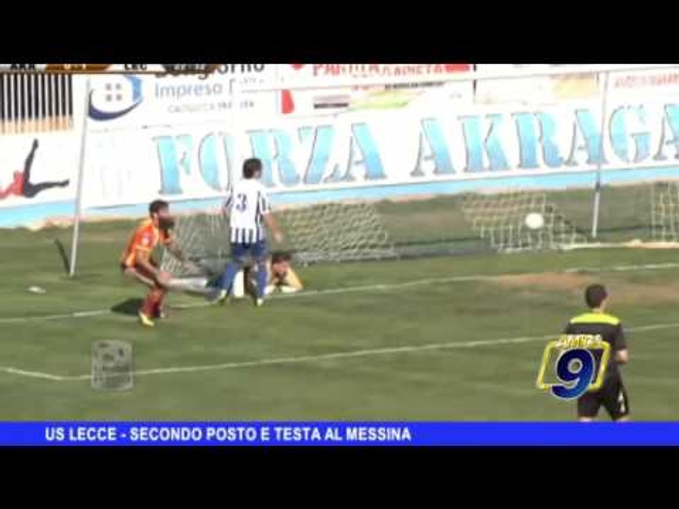 U.S. LECCE | Secondo posto e testa al Messina