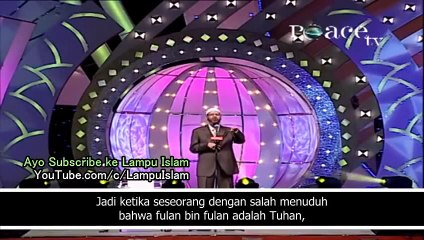 Ceramah Dr Zakir Naik "inilah penjelasan tentang definisi ALLAH"