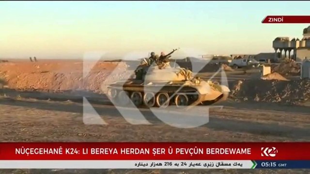 KURDET NISIN OFENSIVEN NE MALIN SINJAR PER TE NDERPRERE RRUGET KOMUNIKUESE TE ISIS LAJM