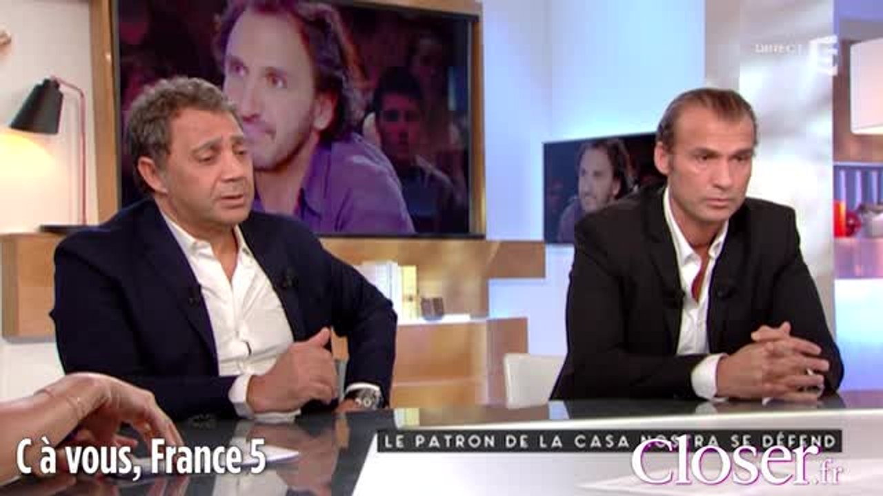 C à vous : le patron de la Casa Nostra se défend