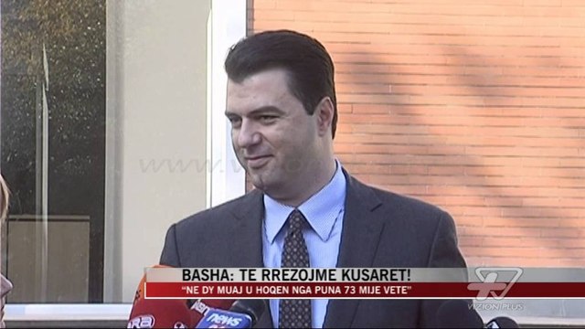 Basha: Të rrëzojmë kusarët! - News, Lajme - Vizion Plus