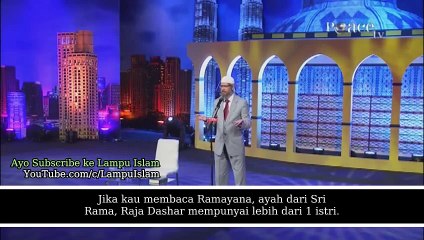 Ceramah Dr Zakir Naik "Kenapa wanita tidak boleh menikah seperti pria?"