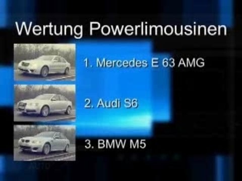 Audi S6 vs BMW M5 vs Mercedes E63 AMG