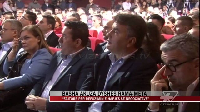 Basha akuza dyshes Rama-Meta - News, Lajme - Vizion Plus