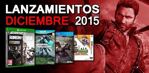 Lanzamientos de Diciembre