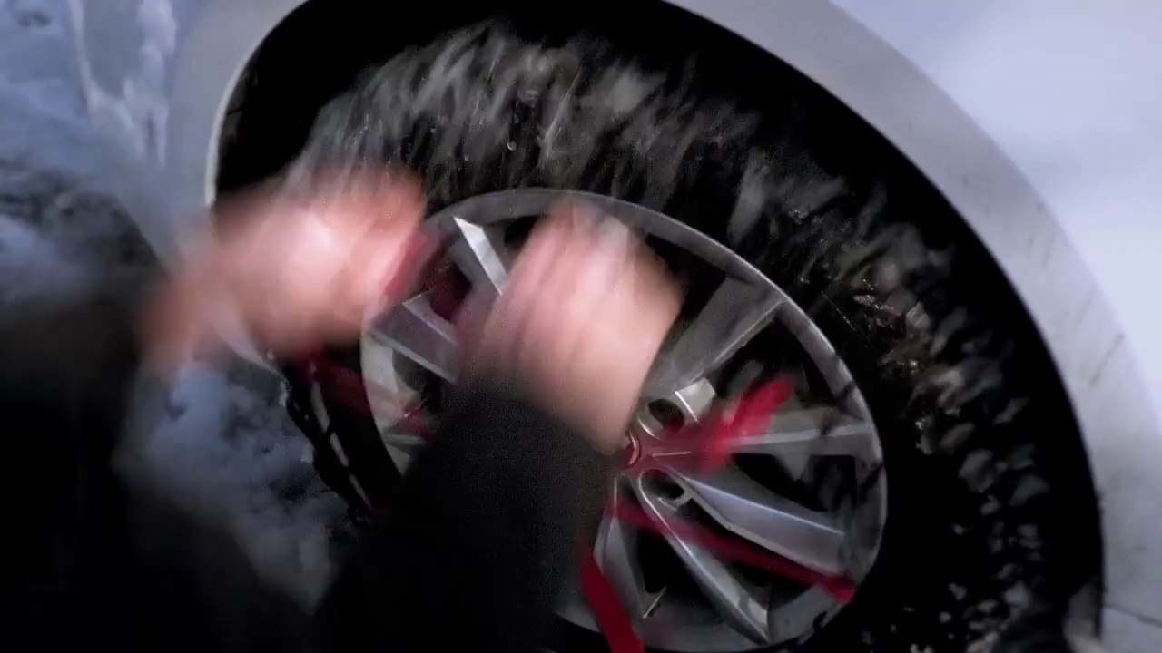 EASY GRIP: Composite Snow Chain removing - Chaine à neige composite tourisme démontage