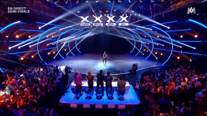 Marina Kaye en duo avec Seal dans "La France à un Incroyable Talent"