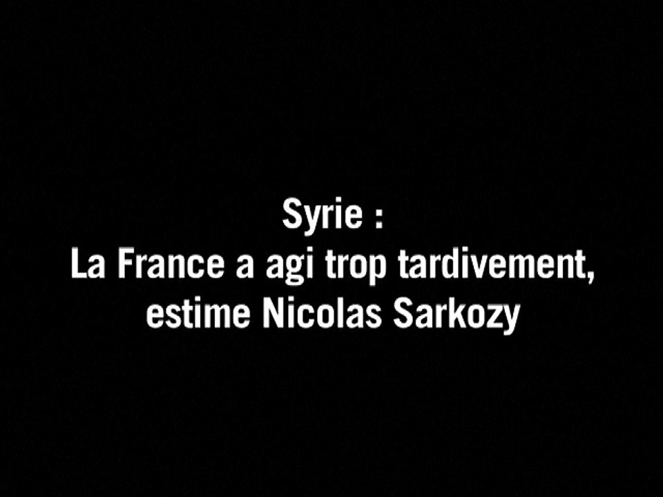 Régionales: Sarkozy, "chef de l'opposition", di...