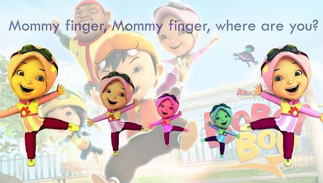 ♥ BOBOI BOY Funny Cartoon Children Animation Nursery Rhymes Daddy Finger Family Songs HD