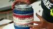 How To Make A VEGEMITE JAR.Cake! Chocolate cakes, red, white and blue buttercream and fond