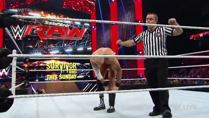 Roman Reigns vs. Cesaro – WWE World Heavyweight Championtitel Turnier  Raw – 16. November 2015