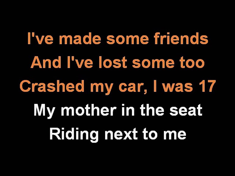 Andrew Mcmahon Cecilia and the Satellite Karaoke Lyrics