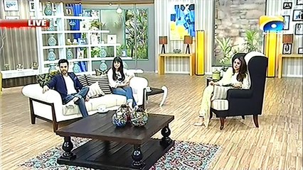Nadia Khan Show - 2 December 2015 -Part 6 -Special With Ushna Shah And Junaid Khan