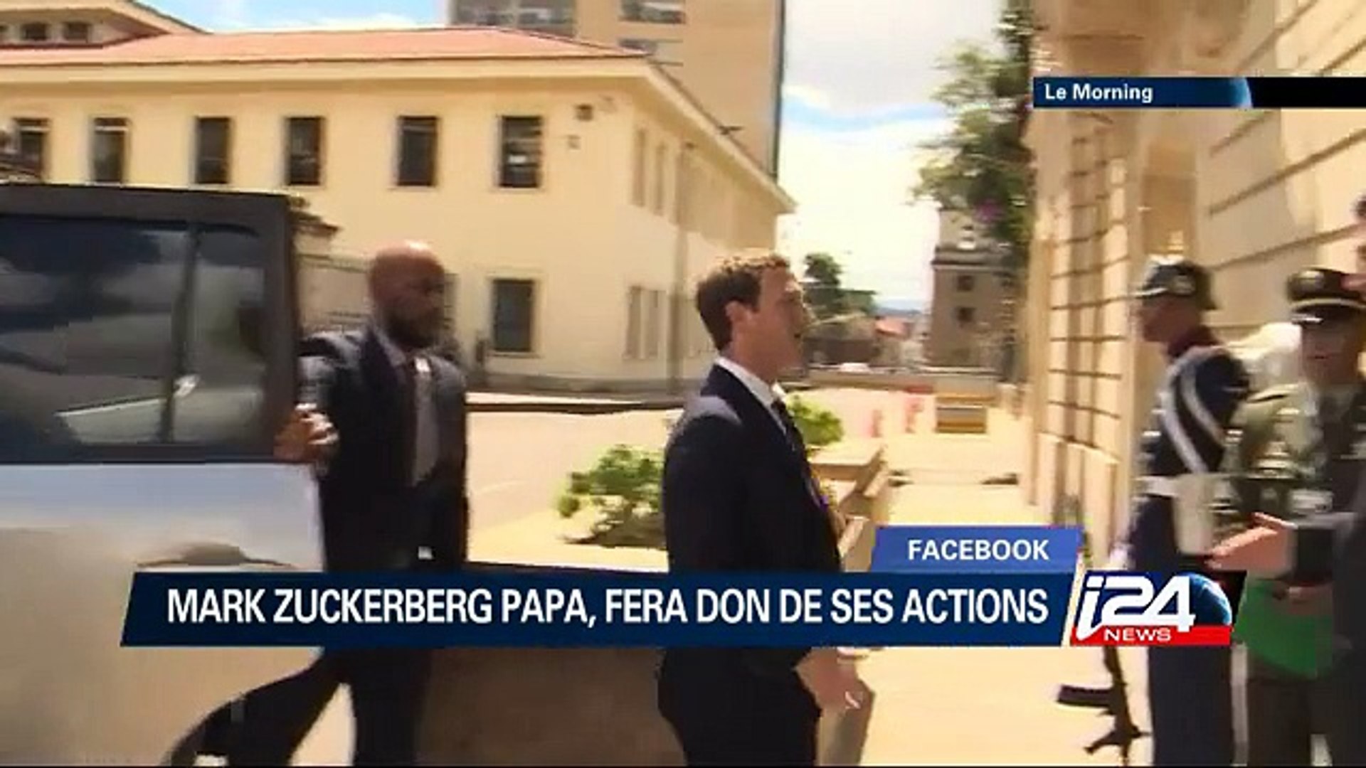 ⁣Facebook :Mark Zuckerberg papa, fera don de ses actions