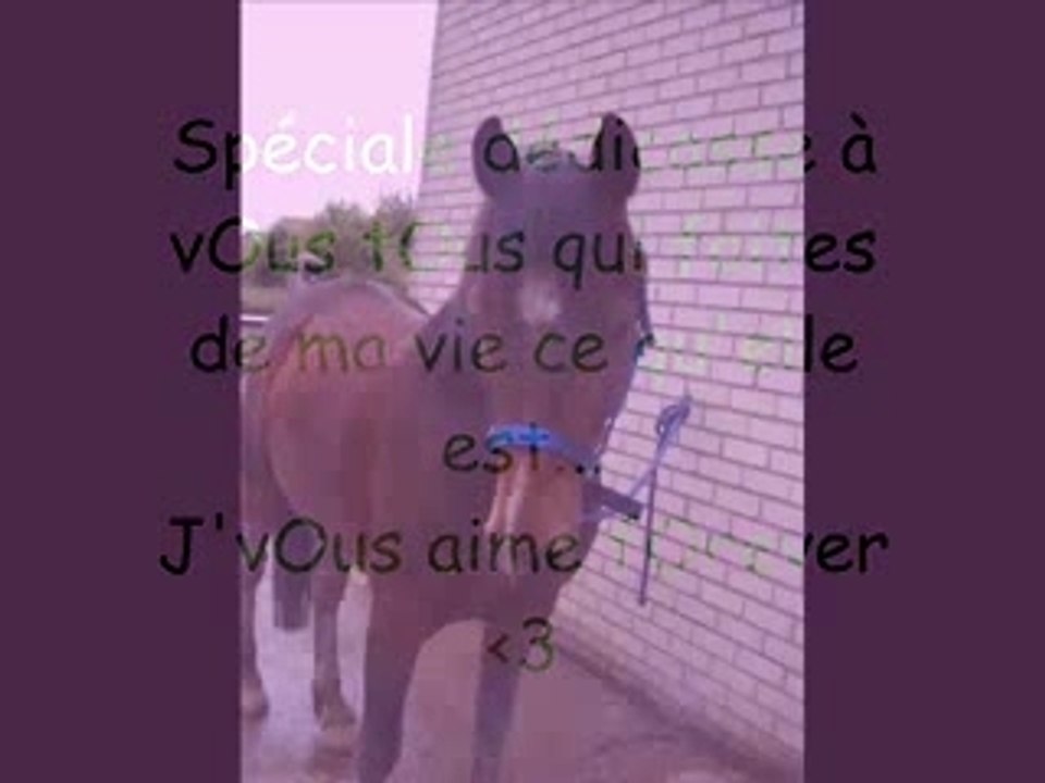 ma vie...
