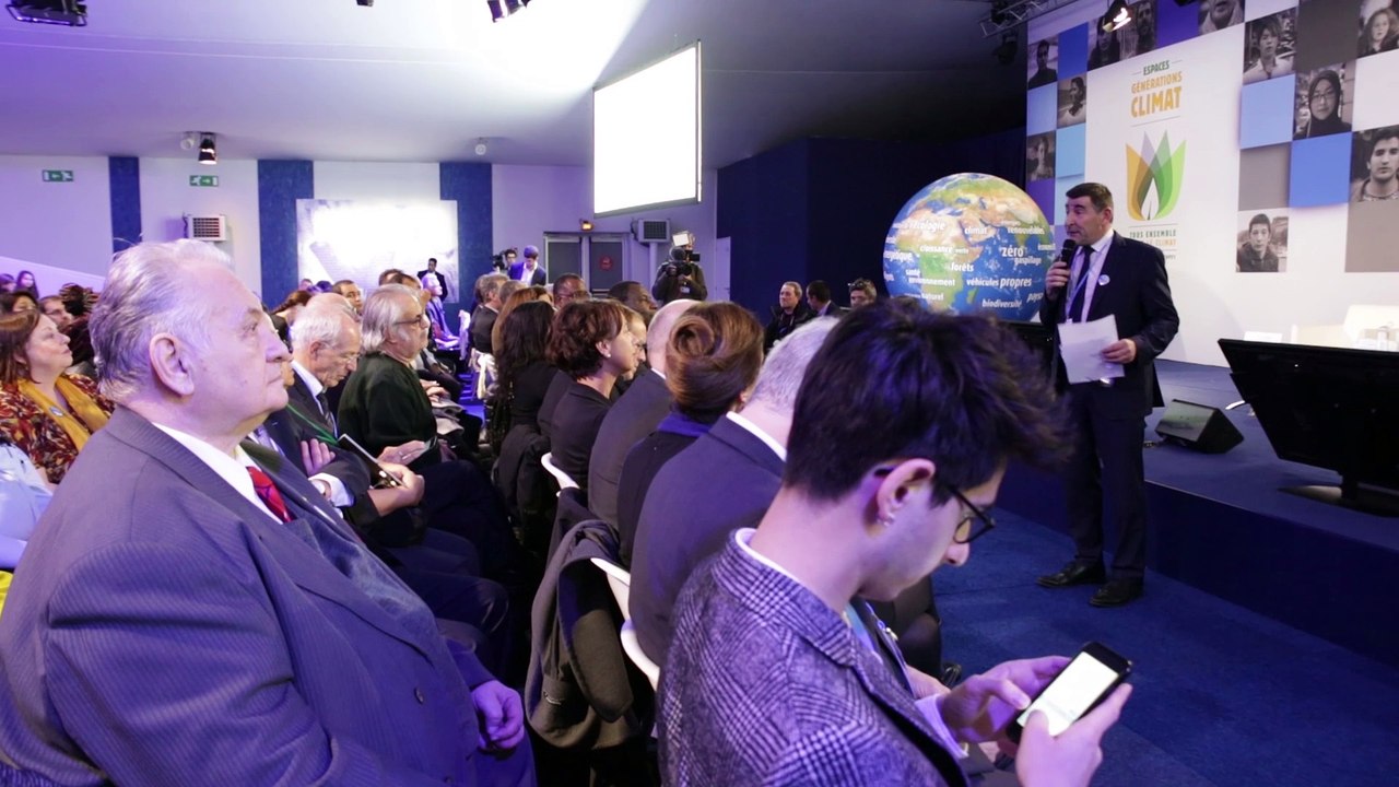 Sabine BUIS COP21 "Ce qui se joue à la Cop 21 c'est la survie de l'humanité"
