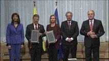 Colombia y la UE firman acuerdo de exención de visados