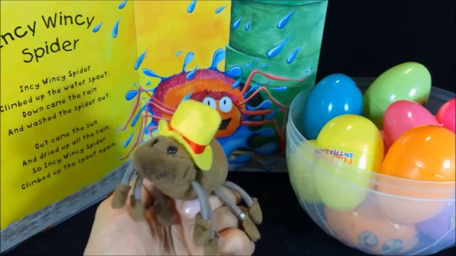 comptine pour enfants en anglais Incy Wincy Spider Nursery Rhymes with toys and surprise egg Incy Wincy Spider | Nursery Rhymes with toys and surprise egg