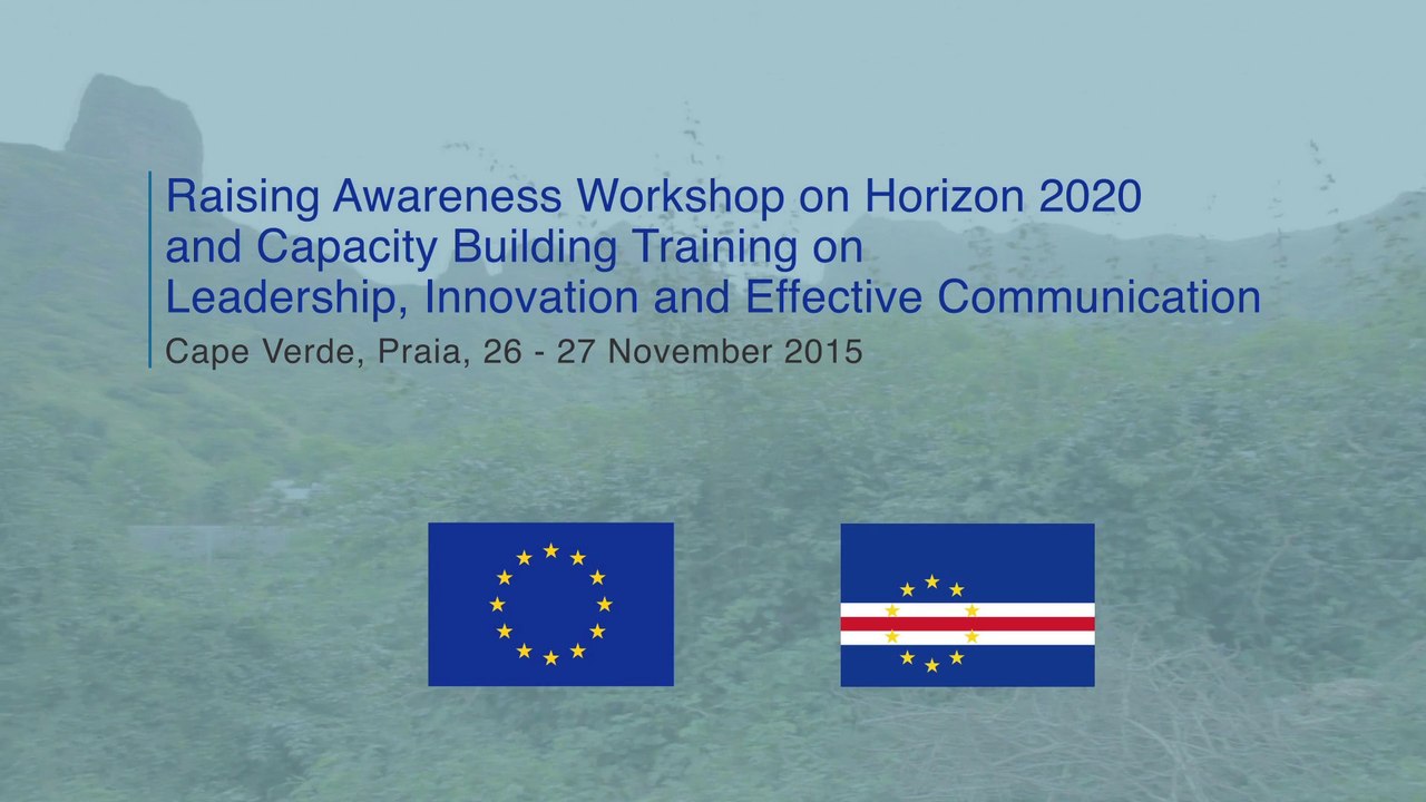 Cape Verde: raising awareness workshop on Horizon 2020