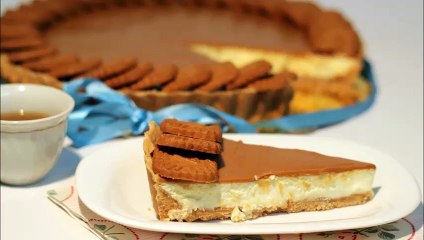 طريقة عمل تارت اللوتس