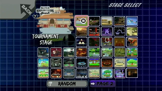 Hacked Super Smash Brothers Brawl All Star Matches