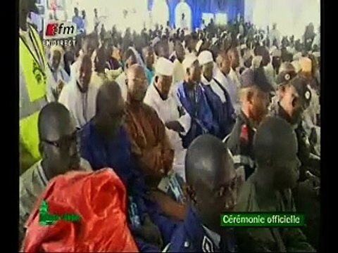 ceremonie officielle magal de touba 2015 - discours de serigne bass abdou khadre porte parole du khalife general